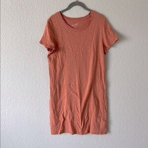 Universal Thread Orange Casual Dress – Short Sleeve Relaxed Fit